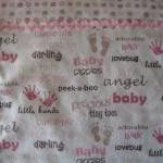 Sweet Baby Words Blanket